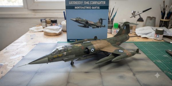 Μοντέλο Lockheed F-104G Starfighter της Πολεμικής Αεροπορίας με παραλλαγή